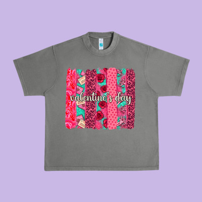 Valentines Day Brushstroke Background Brushstroke Urban Heavy Tee Designed By Nancycooperartshop