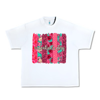 White valentines day brushstroke background brushstroke Urban Heavy Tee - NancyCooperArtShop