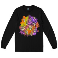 Black halloween patch Long Sleeve Tee - BundleAndBundleShop
