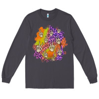 Smoke halloween patch Long Sleeve Tee - BundleAndBundleShop