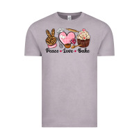 Peace Love Bake Vintage Tee | Teevron