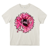 Cream sunflower faith Heavy Core Tee - JahusDesignShop