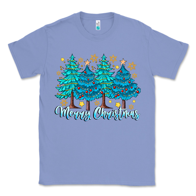Merry Christmas Classic Tee by CowhideDigitalArt | Teevron