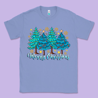 Merry Christmas Classic Tee Designed By Cowhidedigitalart