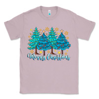 Lilac Merry Christmas Classic Tee - CowhideDigitalArt