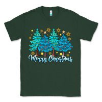 Sports Green Merry Christmas Classic Tee - CowhideDigitalArt