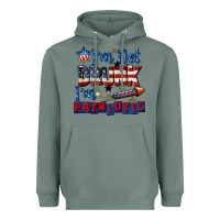 Sage I'm not drunk i'm patriotic 4th of july Heavyweight Hoodie - CowGirlArtShop
