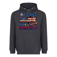 Smoke I'm not drunk i'm patriotic 4th of july Heavyweight Hoodie - CowGirlArtShop