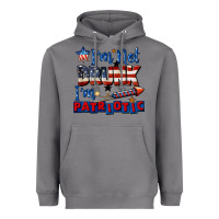 Storm I'm not drunk i'm patriotic 4th of july Heavyweight Hoodie - CowGirlArtShop