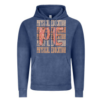 Vintage Denim physical education Vintage Hoodie - MaliasSmallBusiness