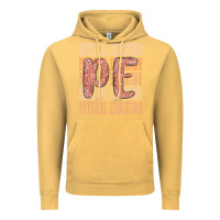 Vintage Mustard physical education Vintage Hoodie - MaliasSmallBusiness