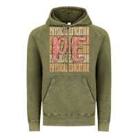 Vintage Olive physical education Vintage Hoodie - MaliasSmallBusiness