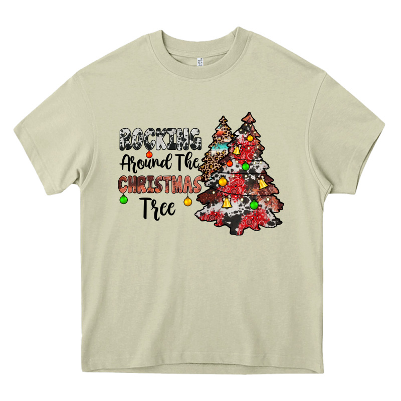 Rocking Around The Christmas Tree Heavy Core Tee by JahusDesignShop | Teevron