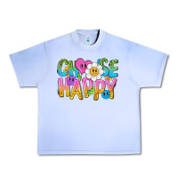 Grape Ice choose happy with smile Urban Heavy Tee - NancyCooperArtShop
