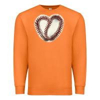 Carrot Baseball ball heart Premium Sweatshirt - HowdyJamesFarm