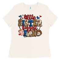 Bone little sister biggest fan baseball Ladies Tee - Jasminsmagicworld