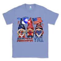 Colony Blue America yall Classic Tee - NancyCooperArtShop