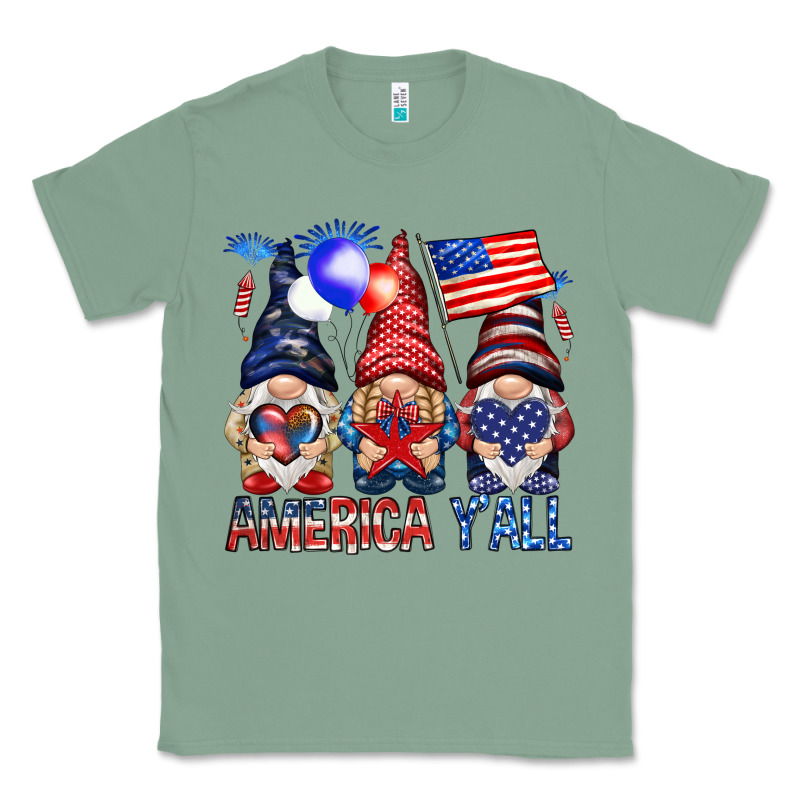 America Yall Classic Tee by NancyCooperArtShop | Teevron