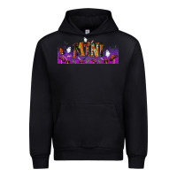 Black halloween mini libbey glass Urban Hoodie - BundleAndBundleShop