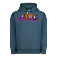 Pigment Midnight Navy halloween mini libbey glass Urban Hoodie - BundleAndBundleShop