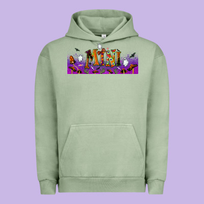 Halloween Mini Libbey Glass Urban Hoodie Designed By Bundleandbundleshop