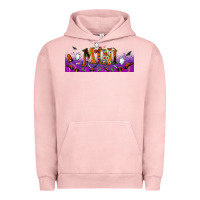 Pigment Salmon halloween mini libbey glass Urban Hoodie - BundleAndBundleShop