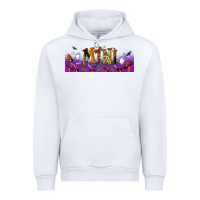 White halloween mini libbey glass Urban Hoodie - BundleAndBundleShop