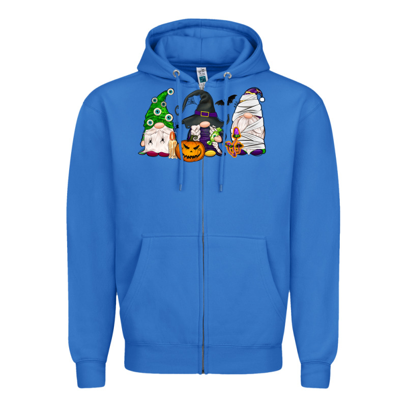 Halloween Gnomes Zipper Hoodie by NancyCooperArtShop | Teevron
