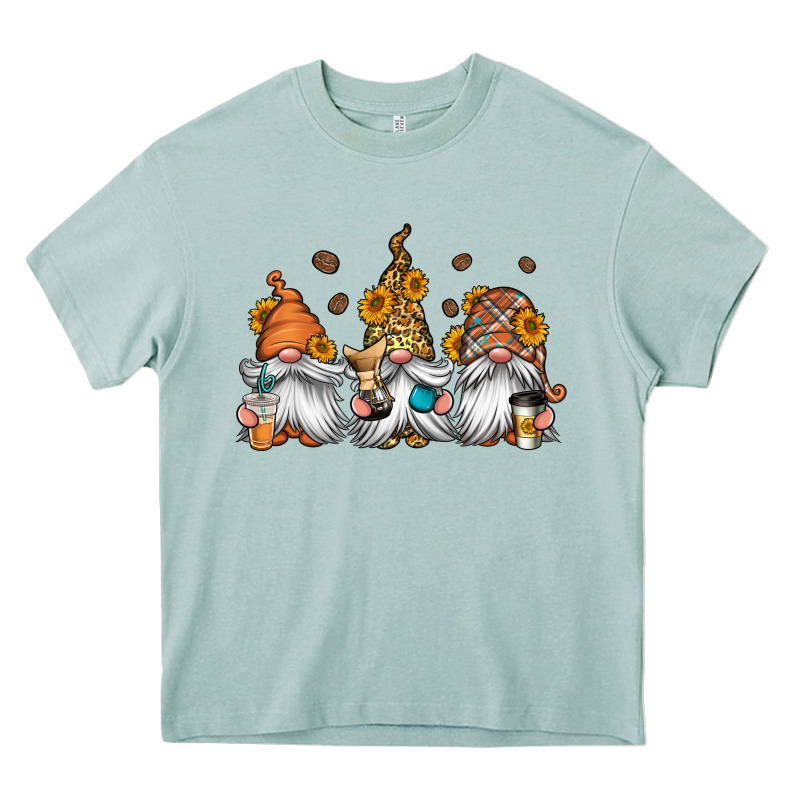 Coffee Gnomes Heavy Core Tee by Jasminsmagicworld | Teevron