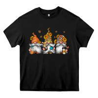Black coffee gnomes Heavy Core Tee - Jasminsmagicworld