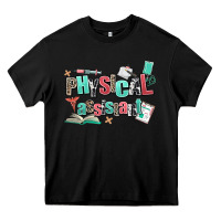 Black physical assistant Heavy Core Tee - AdoDesignShop