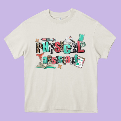 Physical Assistant Heavy Core Tee Designed By Adodesignshop