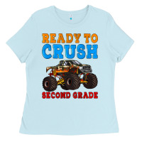 Baby Blue ready to crush second grade Ladies Tee - Artiststas