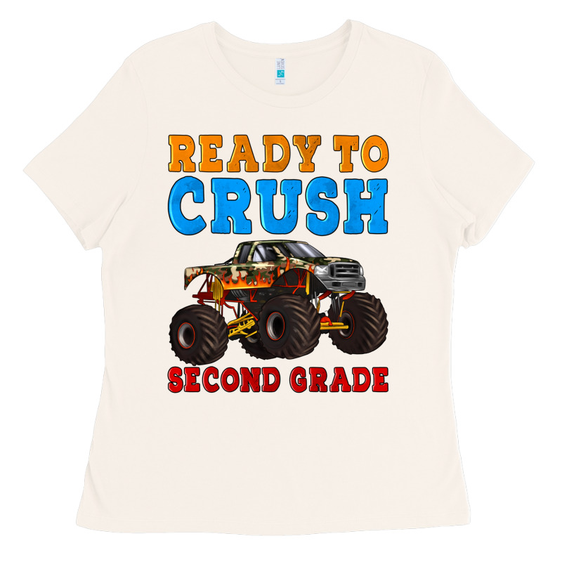 Ready To Crush Second Grade Ladies Tee by Artiststas | Teevron