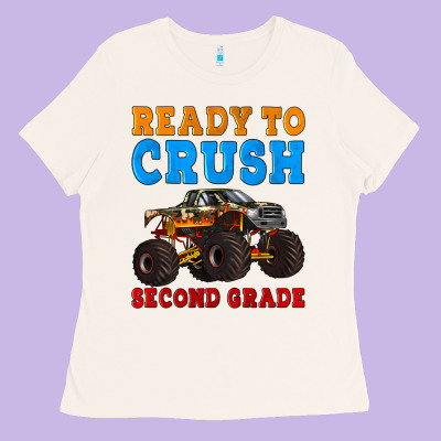 Ready To Crush Second Grade Ladies Tee Designed By Artiststas