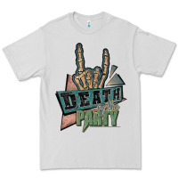 Dove Grey death of the party white Premium Tee - JahusDesignShop