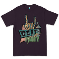 Plum death of the party white Premium Tee - JahusDesignShop