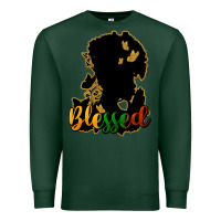 Sports Green Blessed black history Premium Sweatshirt - HowdyJamesFarm