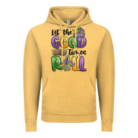 Vintage Mustard let the good times roll Vintage Hoodie - MaliasSmallBusiness
