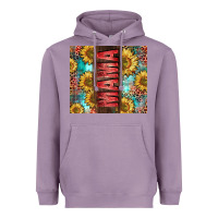 Lavender Mama Sunflower Heavyweight Hoodie - CowGirlArtShop