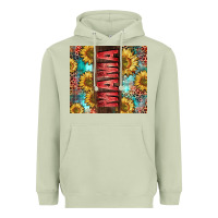 Matcha Mama Sunflower Heavyweight Hoodie - CowGirlArtShop