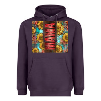 Plum Mama Sunflower Heavyweight Hoodie - CowGirlArtShop