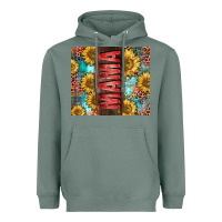 Sage Mama Sunflower Heavyweight Hoodie - CowGirlArtShop