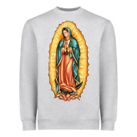 Our Lady Of Guadalupe Heavyweight Sweatshirt | Teevron