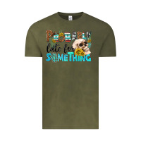 Vintage Olive probably late for something Vintage Tee - NancyCooperArtShop