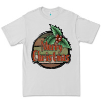 Dove Grey Merry Christmas Premium Tee - JahusDesignShop