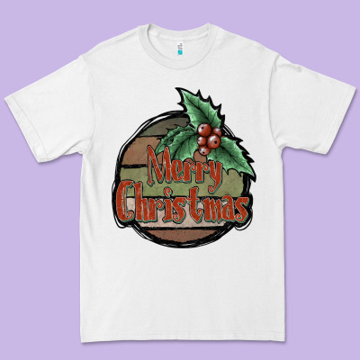 Merry Christmas Premium Tee Designed By Jahusdesignshop