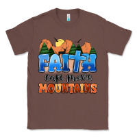 Chestnut faith can move mountains Classic Tee - MaliasSmallBusiness