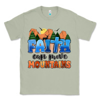 Matcha faith can move mountains Classic Tee - MaliasSmallBusiness