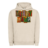 Pigment French Oak merry mama Urban Hoodie - FaDigitalArtStudio
